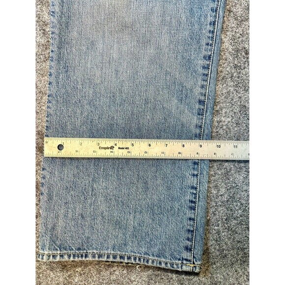 Gap 1969 Jeans Mens 31x30 Blue Slim Straight Light Wash Preppy Stretch Denim - Picture 5 of 8
